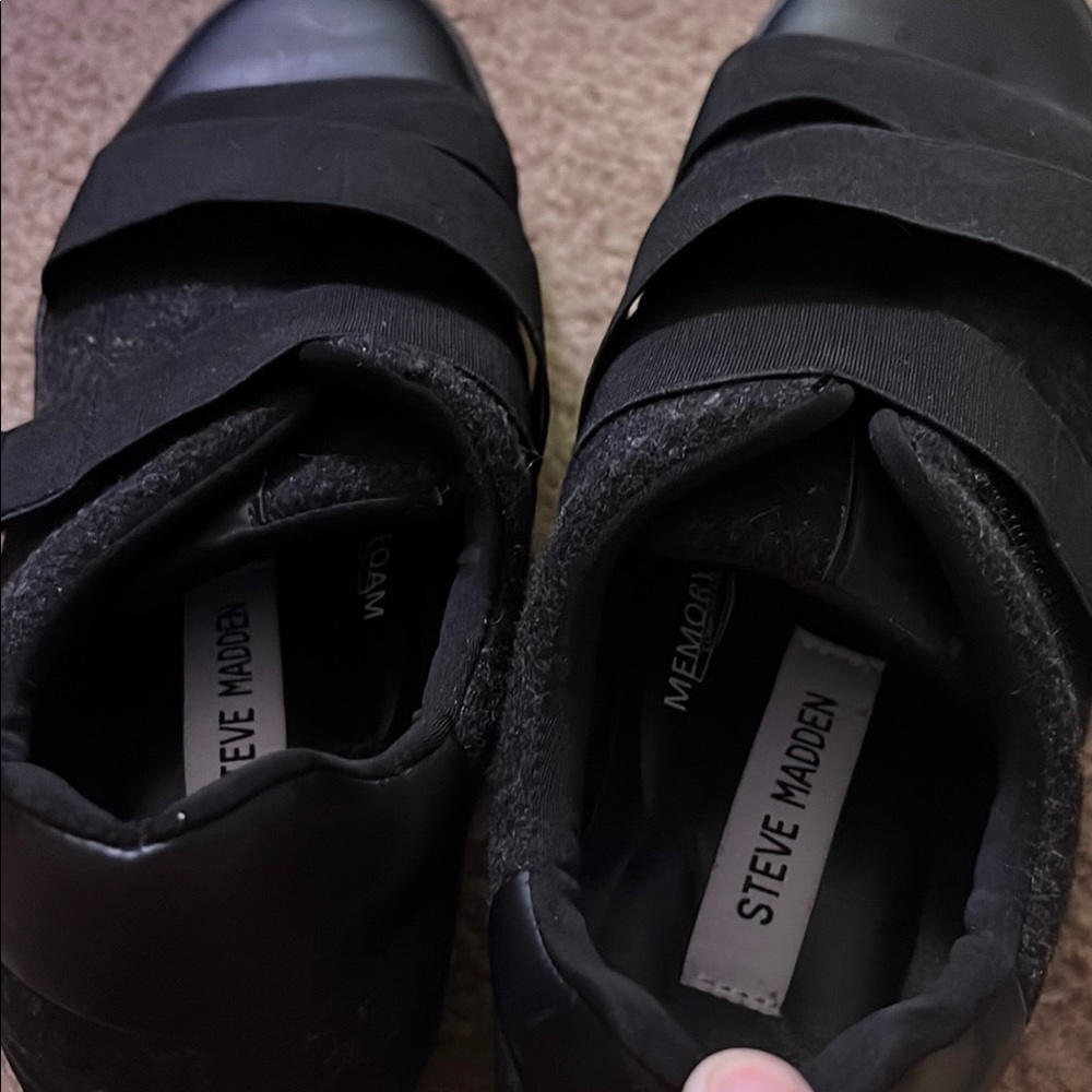 Steve Madden Black Men's Shoes